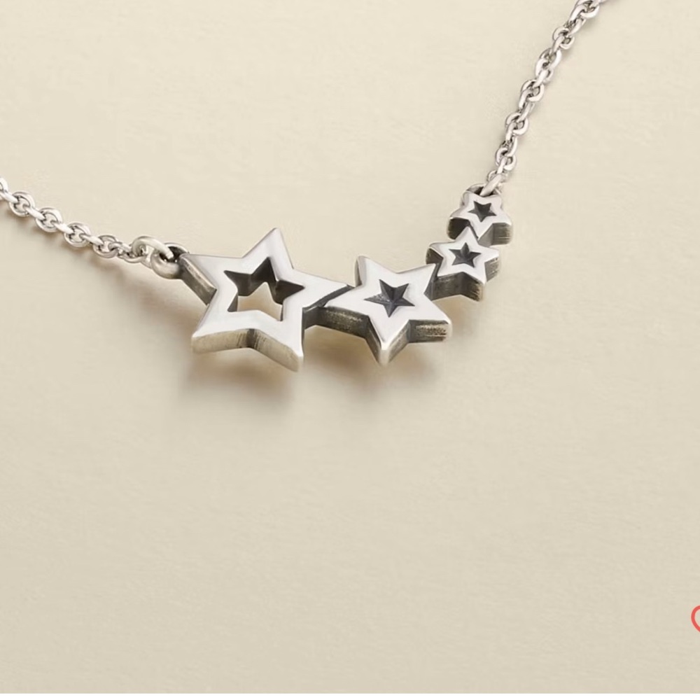 NEW James Avery Twinkling Stars Necklace
